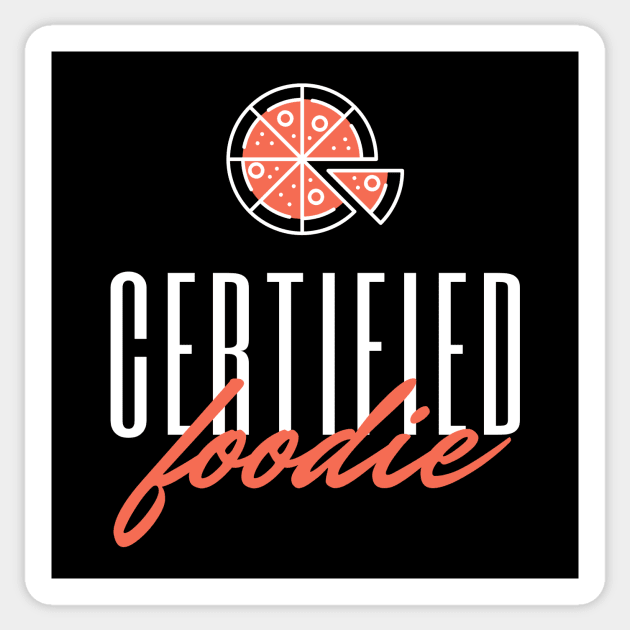 Certified Foodie Sticker by The Gift Hub